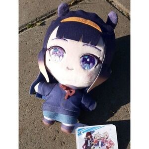 Hololive x Round 1 Collab Exclusive Ninomae Ina'nis 5.9" Plush NWT